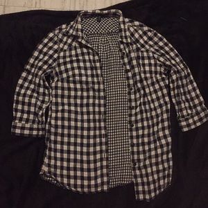 Black and white Flannel